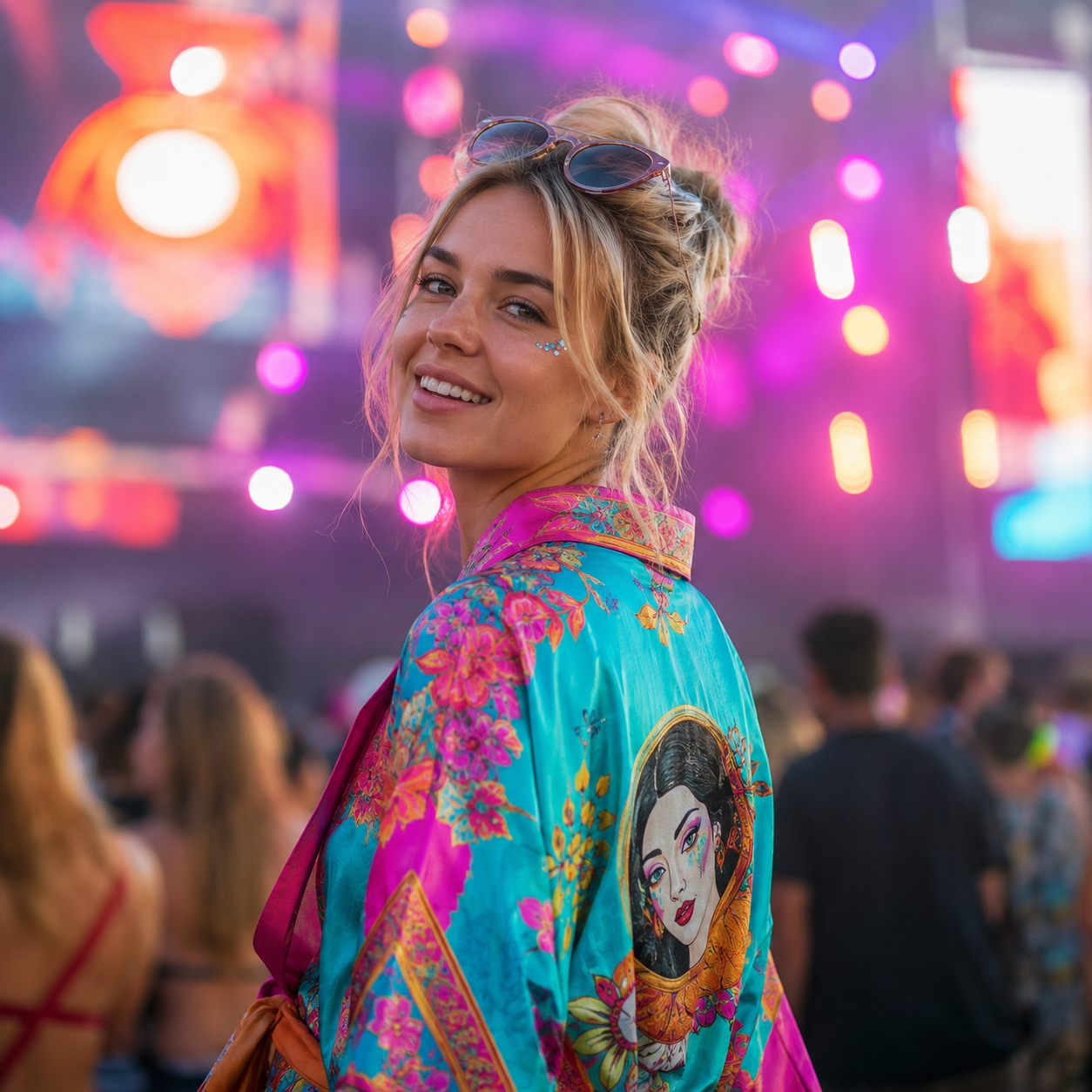 Music Festival kimono robes