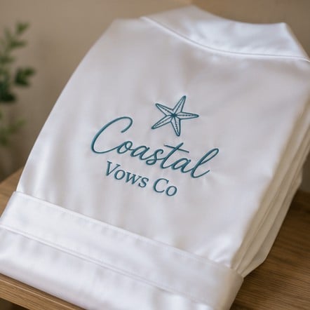 Branded spa robes with logo
