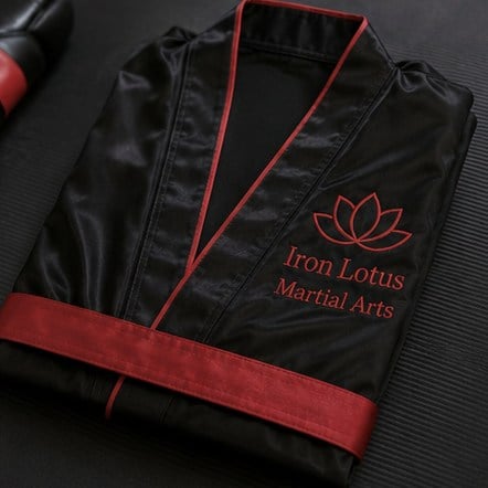 Custom robes for boxing and martial arts academies