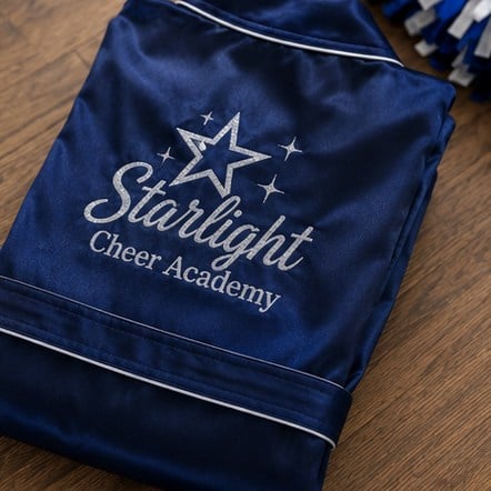 Custom robes for cheer, dance, and gymnastics teams